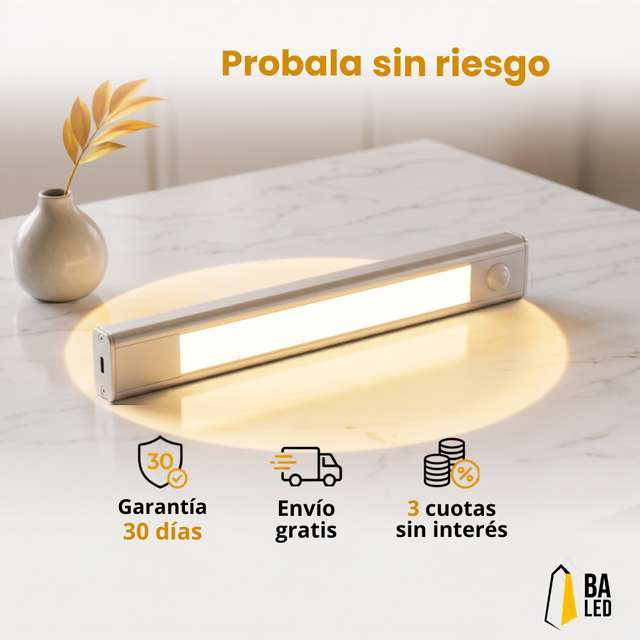 TRANSFORMÁ TUS ESPACIOS EN SEGUNDOS - BARRA LED PREMIUM
