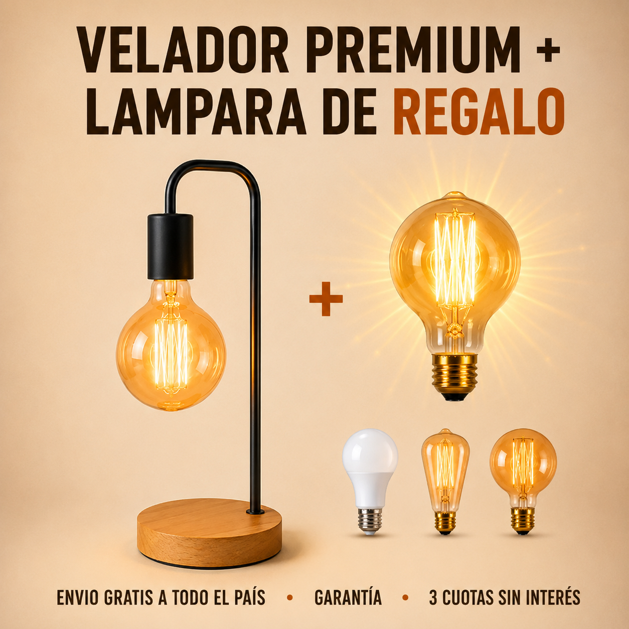 Sölum — El velador que transforma tu espacio + lámparas de regalo