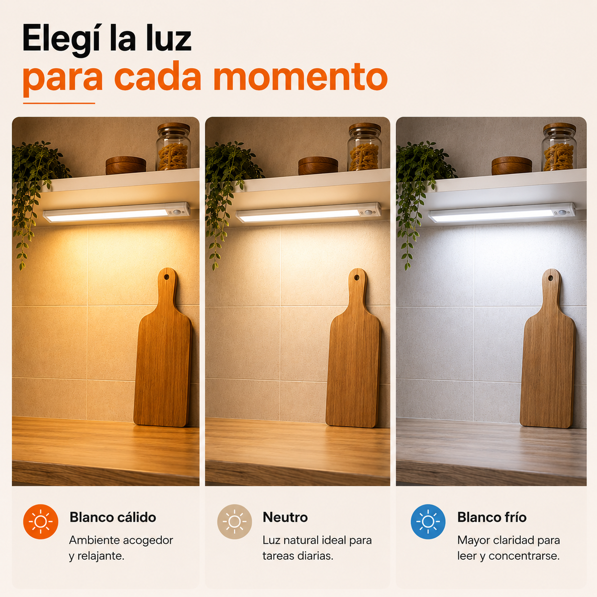 TRANSFORMÁ TUS ESPACIOS EN SEGUNDOS - BARRA LED PREMIUM