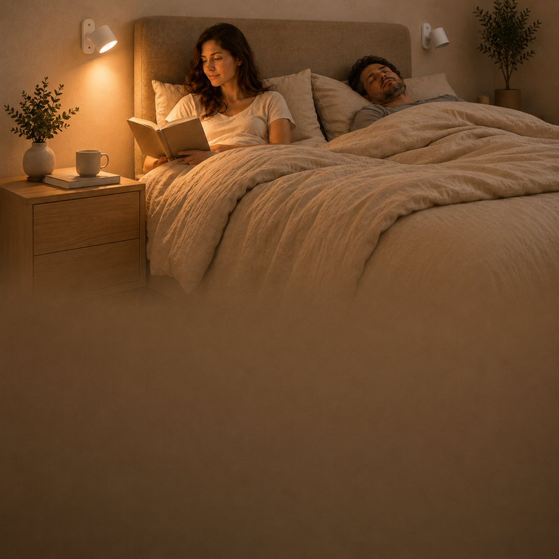 ¿QUERÉS LEER SIN ILUMINAR TODO EL DORMITORIO?