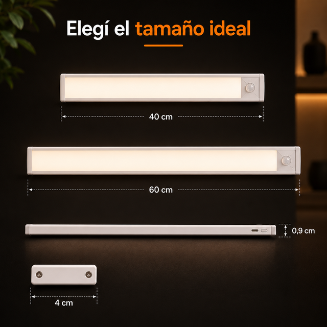TRANSFORMÁ TUS ESPACIOS EN SEGUNDOS - BARRA LED PREMIUM