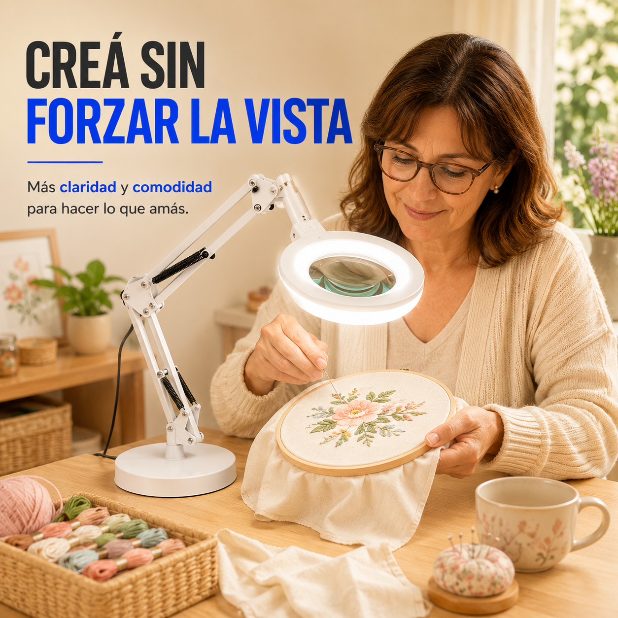 CREÁ Y TRABAJÁ SIN FORZAR LA VISTA