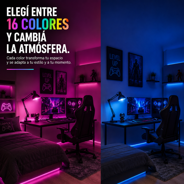 Transformá tu Espacio con la Lámpara Inteligente RGB - PACK X2