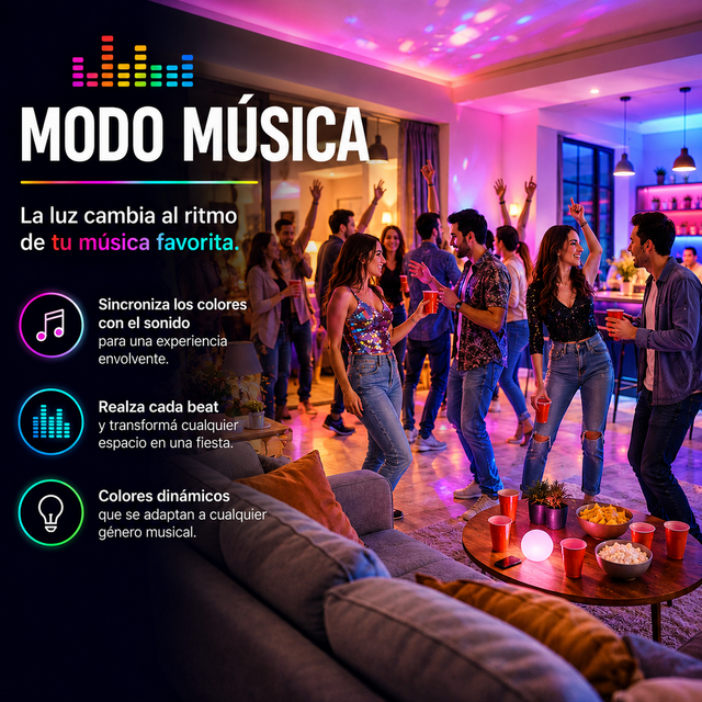 Transformá tu Espacio con la Lámpara Inteligente RGB - PACK X2