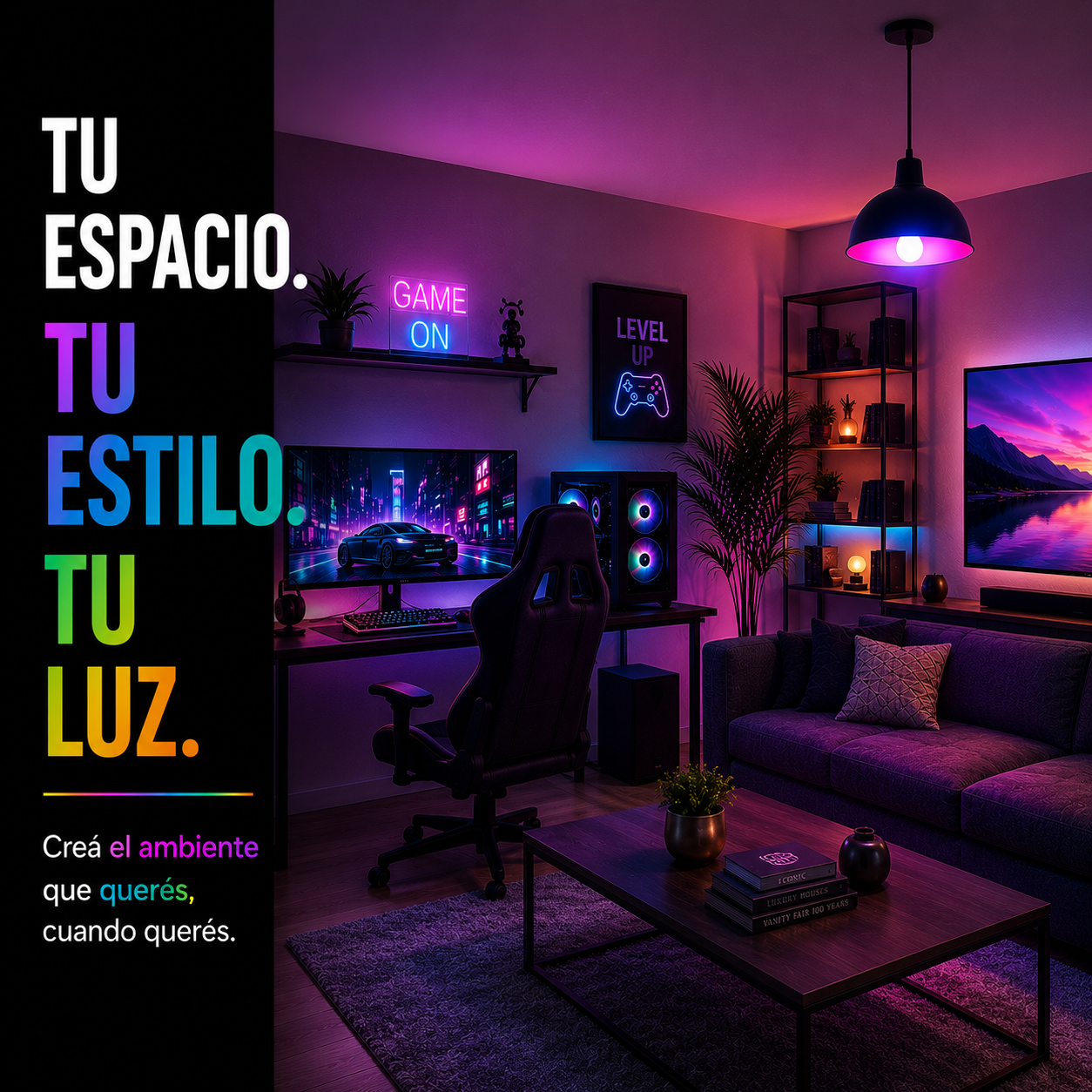 Transformá tu Espacio con la Lámpara Inteligente RGB - PACK X2