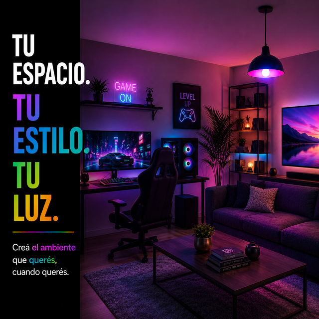 Transformá tu Espacio con la Lámpara Inteligente RGB - PACK X2