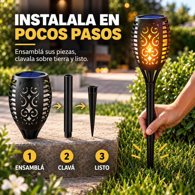 LLEVÁS 3, PAGÁS 2 🔥 Iluminá tu jardín como en Pinterest