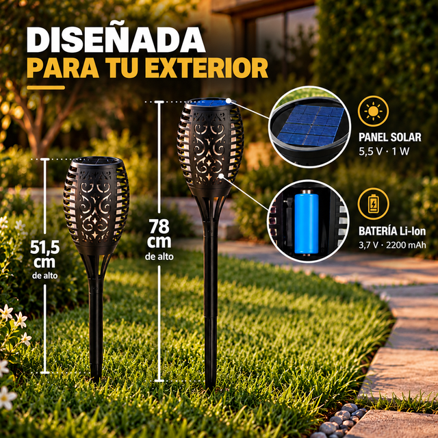 LLEVÁS 3, PAGÁS 2 🔥 Iluminá tu jardín como en Pinterest