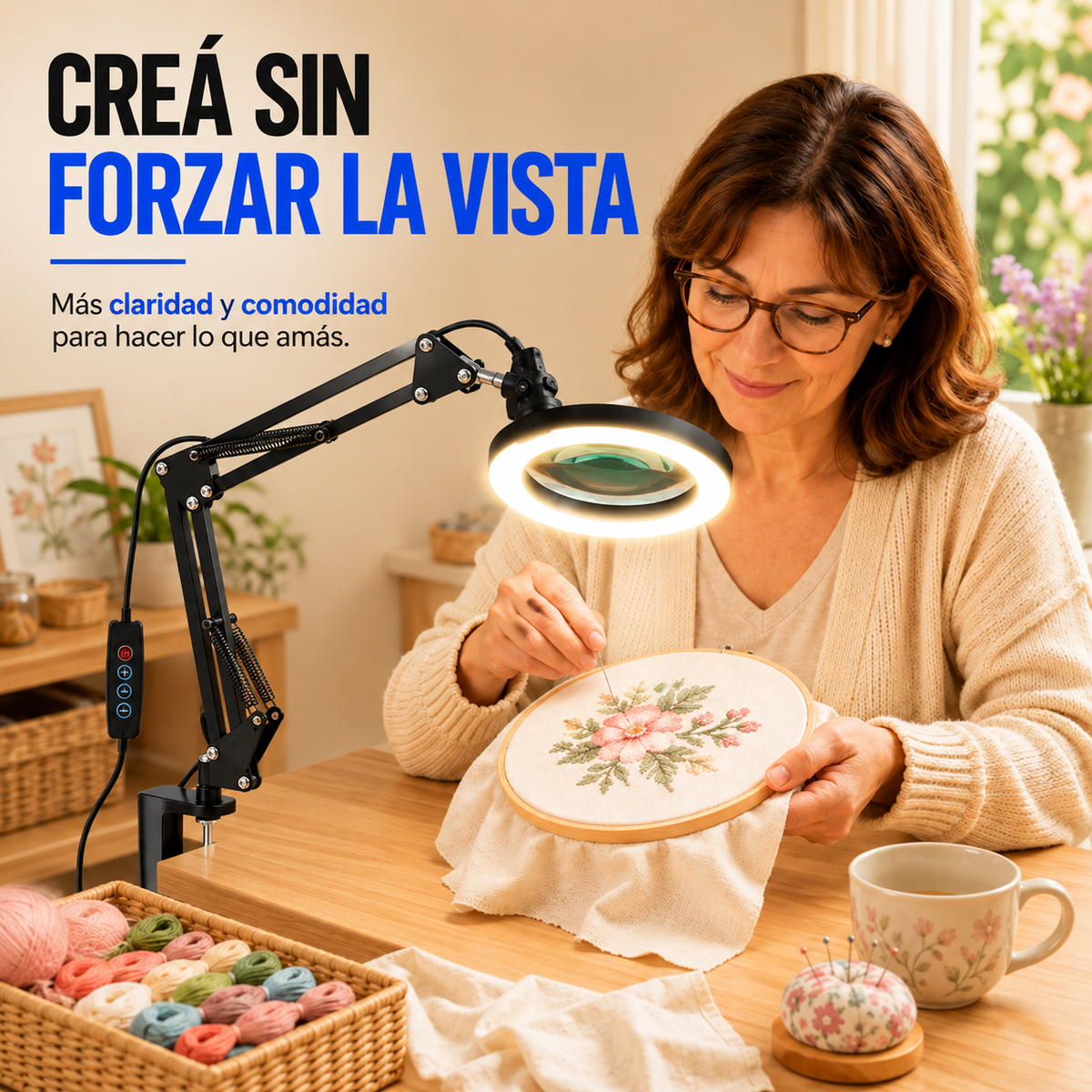 CLARITÉ PRO — Cada detalle nítido, sin ocupar lugar en tu mesa | EDICIÓN PREMIUM