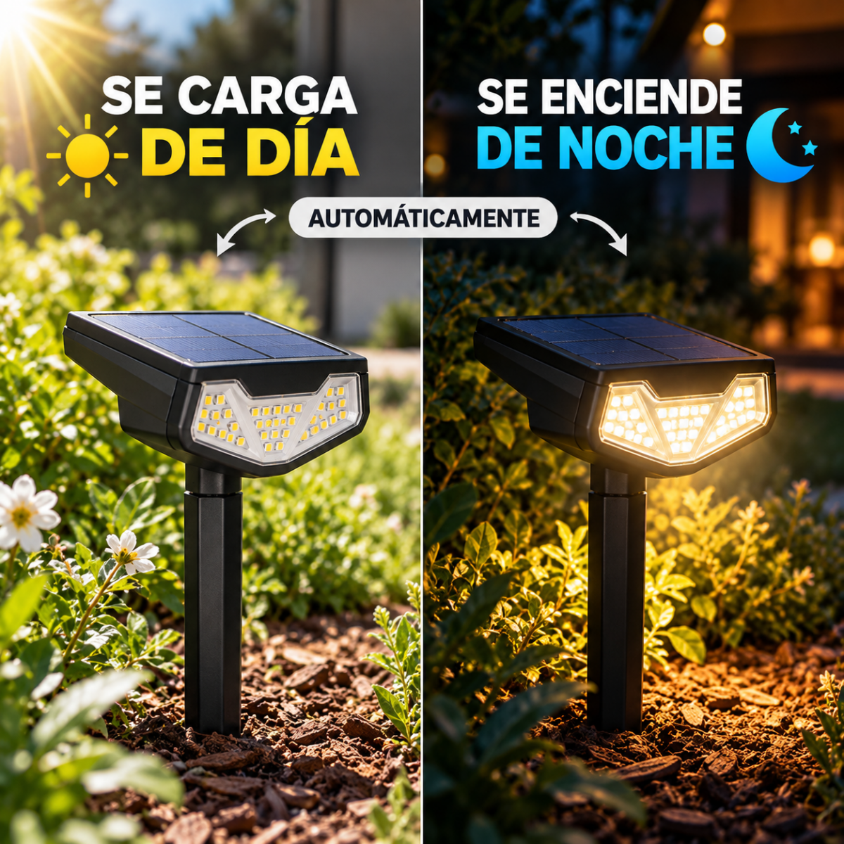TRANSFORMÁ TU JARDÍN CUANDO CAE EL SOL — JABALINA SOLAR