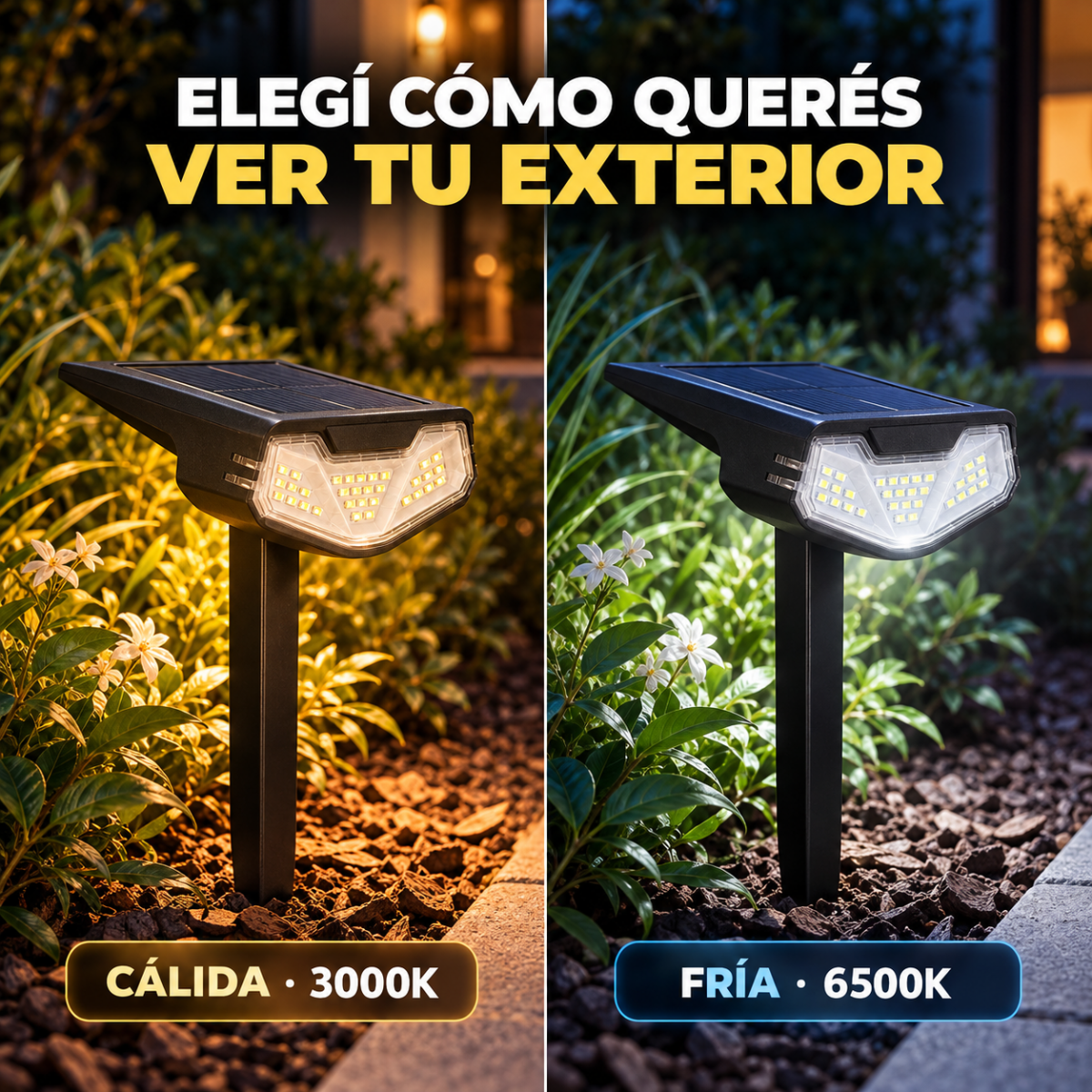 TRANSFORMÁ TU JARDÍN CUANDO CAE EL SOL — JABALINA SOLAR