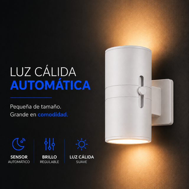 Luz Nocturna LED con Sensor Automático - PREMIUM