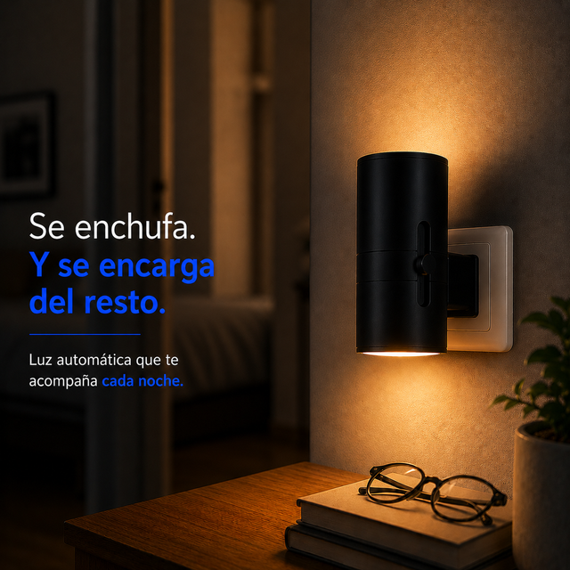 Luz Nocturna LED con Sensor Automático - PREMIUM
