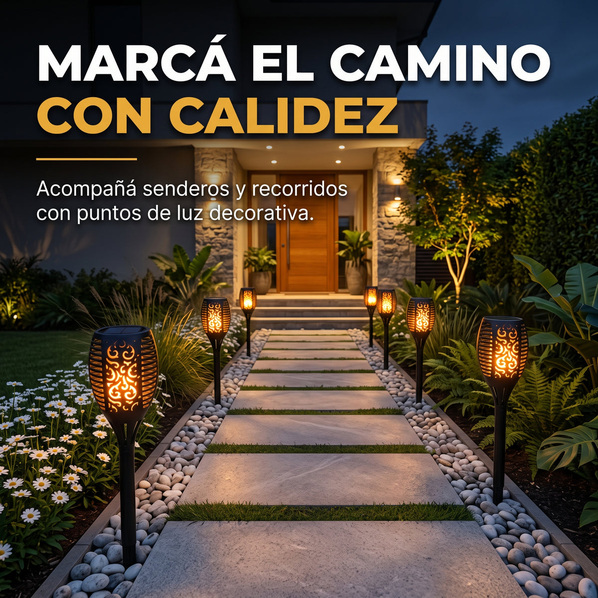 LLEVÁS 3, PAGÁS 2 🔥 Iluminá tu jardín como en Pinterest