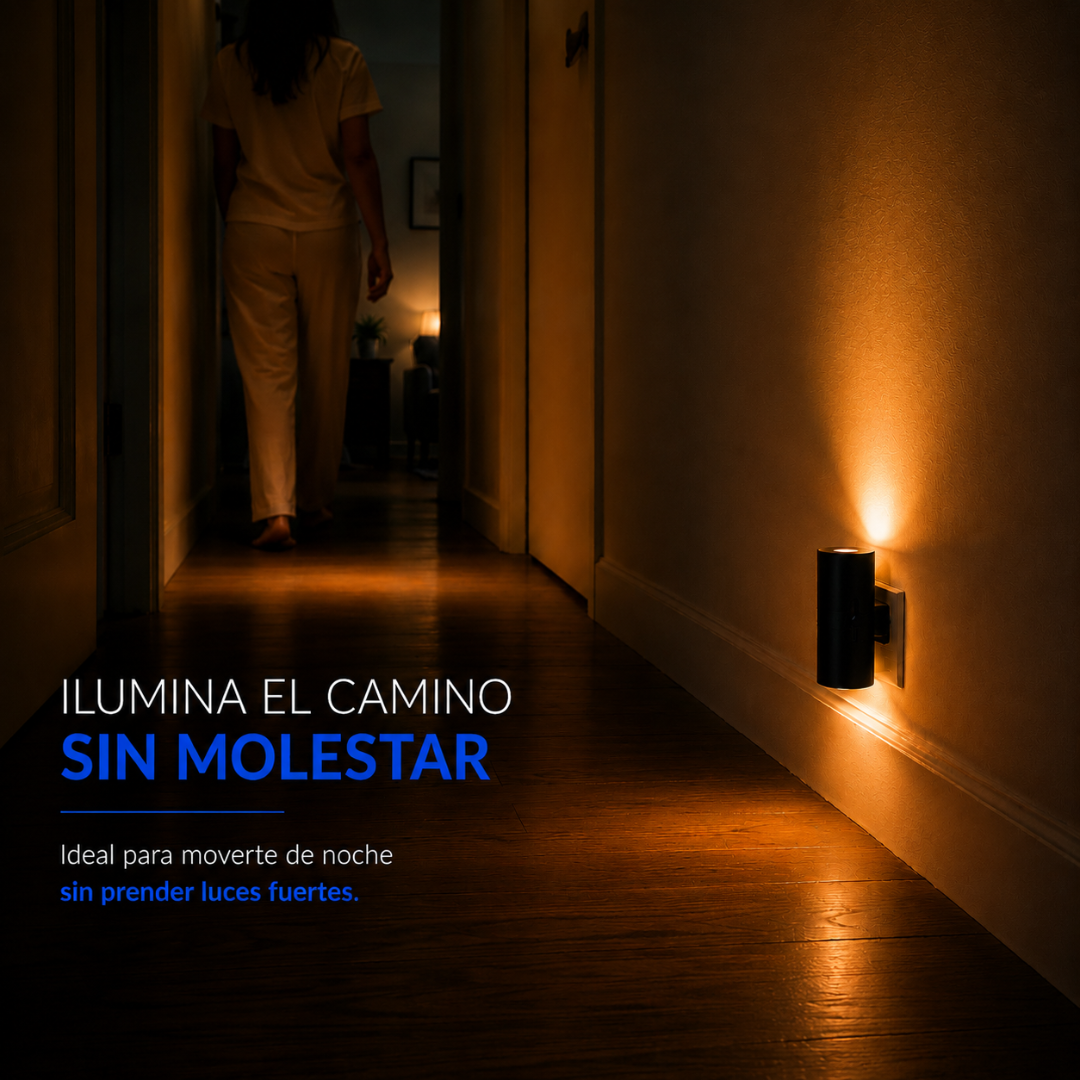 Luz Nocturna LED con Sensor Automático - PREMIUM