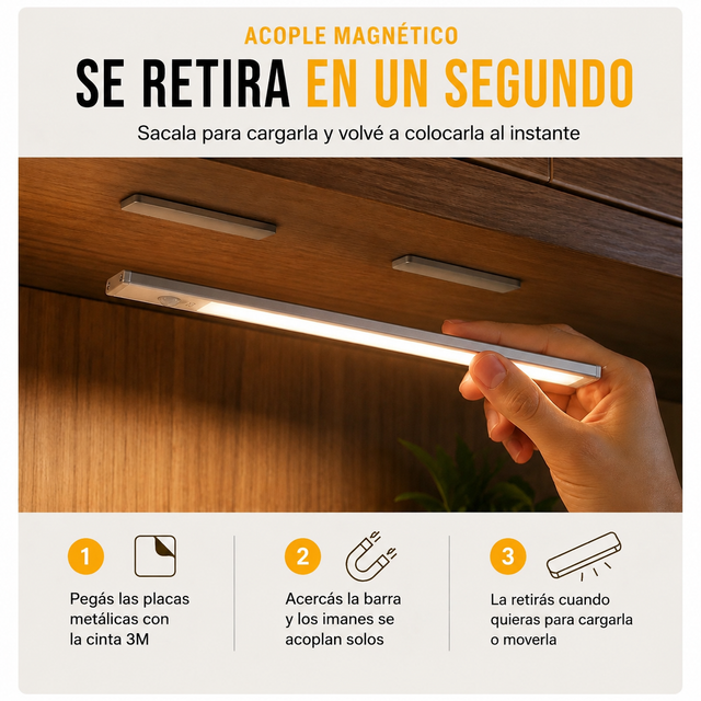 TRANSFORMÁ TUS ESPACIOS EN SEGUNDOS - BARRA LED PREMIUM
