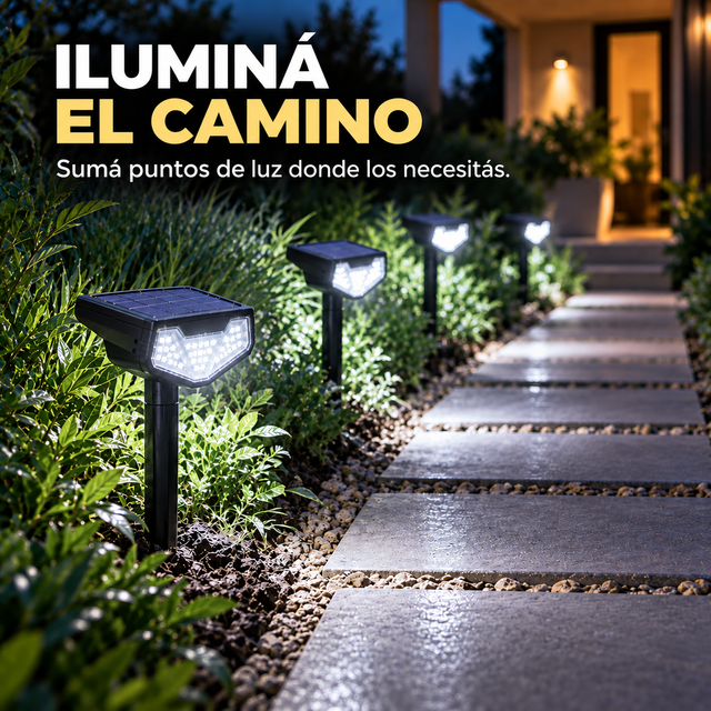 TRANSFORMÁ TU JARDÍN CUANDO CAE EL SOL — JABALINA SOLAR