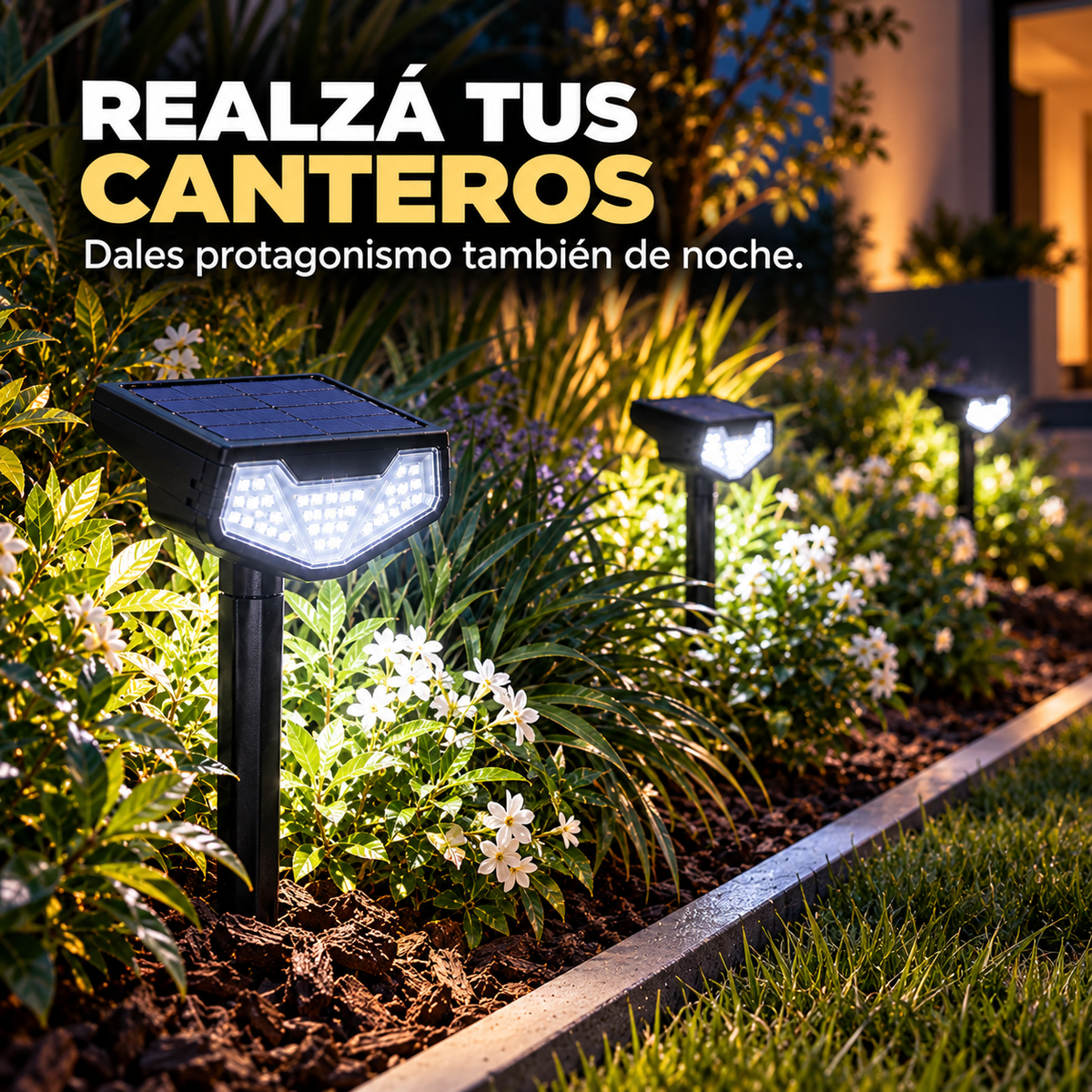 TRANSFORMÁ TU JARDÍN CUANDO CAE EL SOL — JABALINA SOLAR