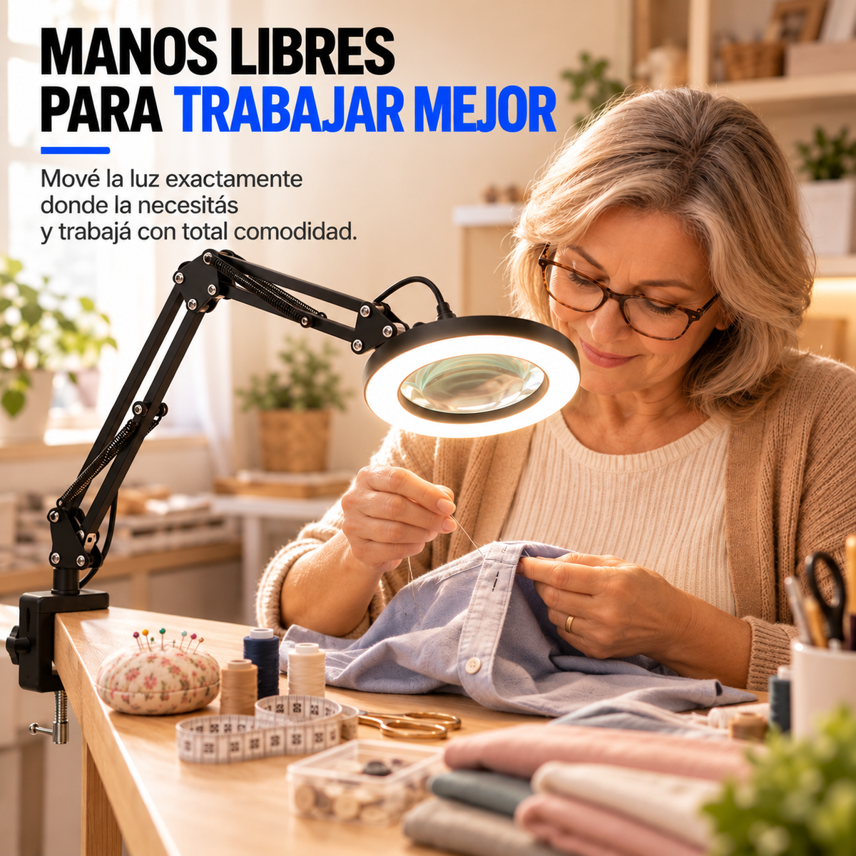 CLARITÉ PRO — Cada detalle nítido, sin ocupar lugar en tu mesa | EDICIÓN PREMIUM