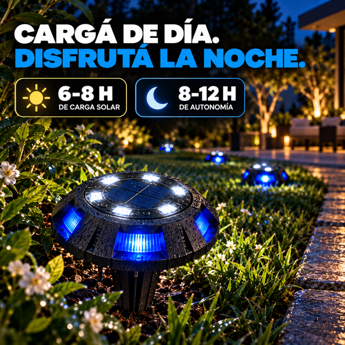Estacas Solares LED — Transformá tus Exteriores con Luz