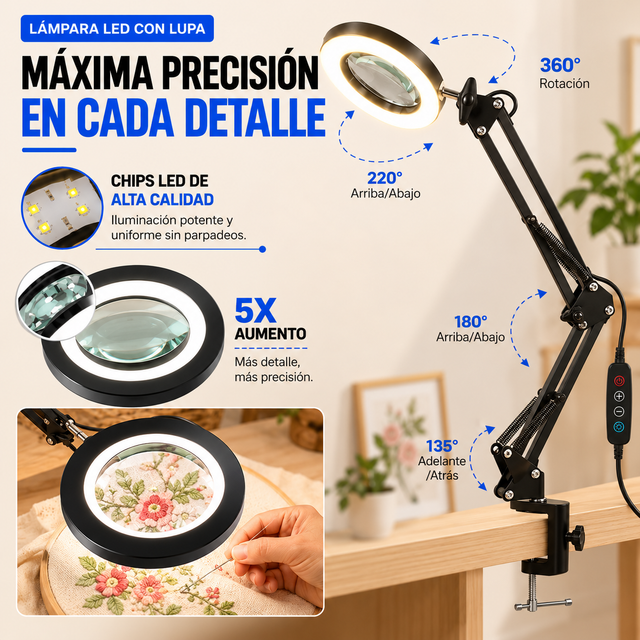 CLARITÉ PRO — Cada detalle nítido, sin ocupar lugar en tu mesa | EDICIÓN PREMIUM