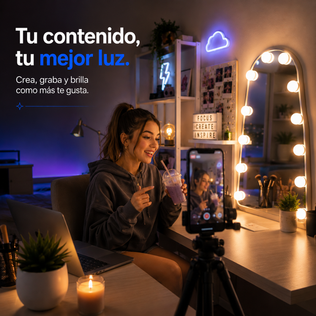 LUZ TOCADOR DE ESPEJO - PREMIUM