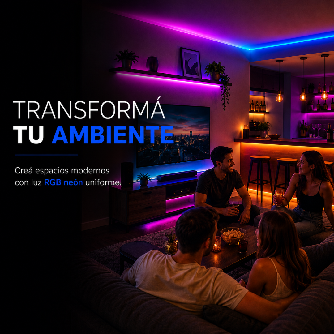 KIT NEON RGB 5M - TRANSFORMA TU ESPACIO